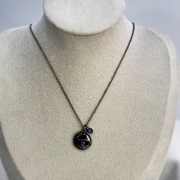 September Birthstone Pendant Necklace - Picture 3 of 4